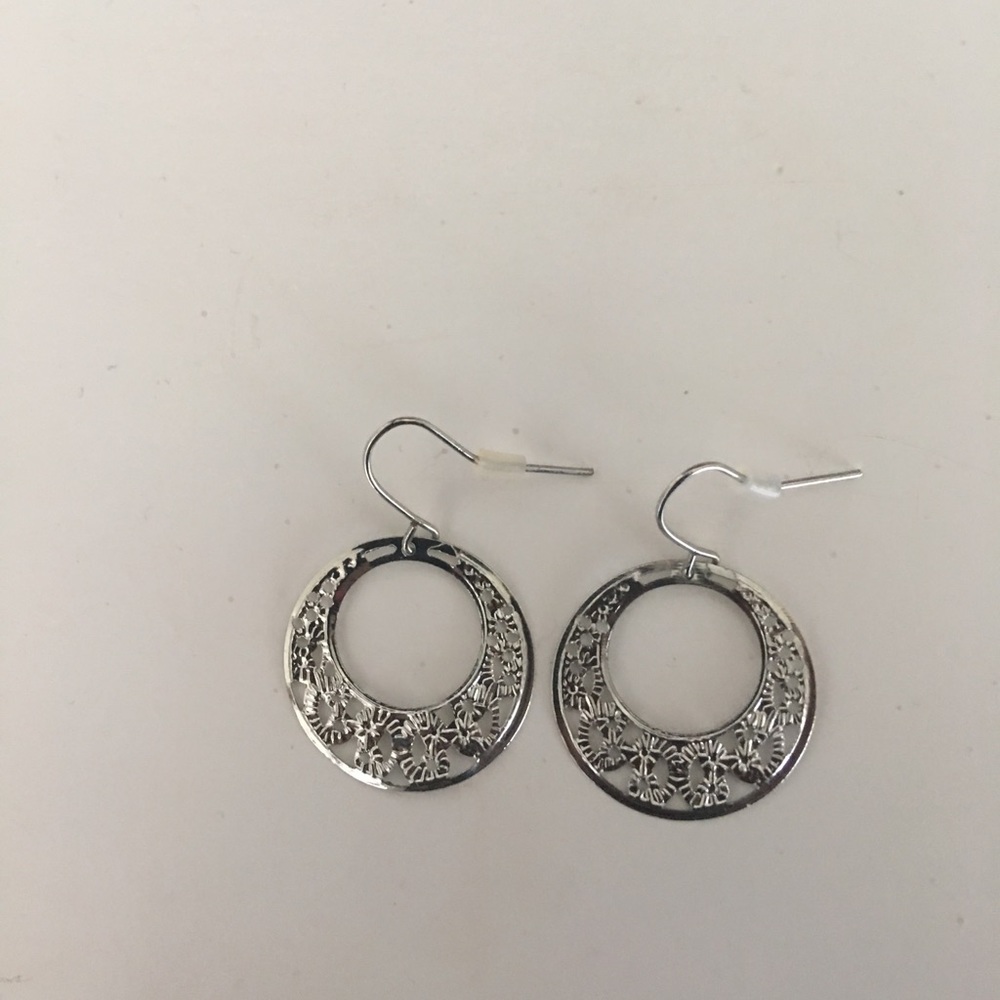DANGLE HOOP EARRINGS